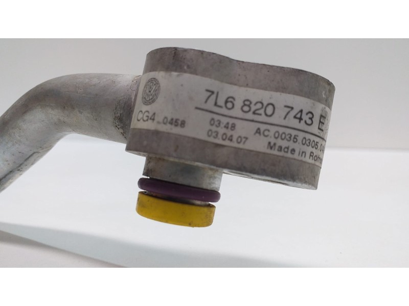 Recambio de tubos aire acondicionado para audi q7 (4l) 4.2 tdi (240kw) referencia OEM IAM 7L6820743E 51855 