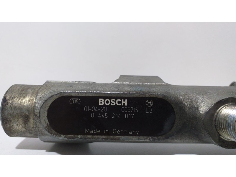 Recambio de rampa inyectora para fiat ulysse (179) 2.0 jtdm cat referencia OEM IAM 0445214017 63840  Recambio de rampa inyectora para fiat ulysse (179) 2.0 jtdm cat referencia OEM IAM 0445214017 63840