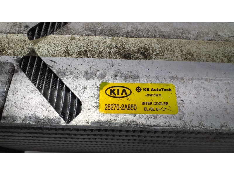 Recambio de intercooler para kia sportage concept 4x2 referencia OEM IAM 282702A850 72464 R