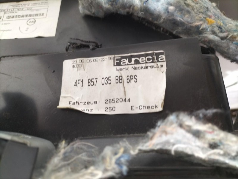 Recambio de guantera para audi a6 allroad quattro (4fh) 3.0 tdi referencia OEM IAM 4F1857035BB 79869 R