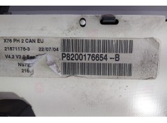 Recambio de cuadro instrumentos para renault kangoo (f/kc0) luxe privilege referencia OEM IAM 8200176654B 72479 R 2