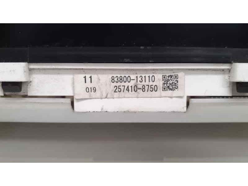 Recambio de cuadro instrumentos para toyota corolla verso (e12) 1.6 16v referencia OEM IAM 8380013110 39243 