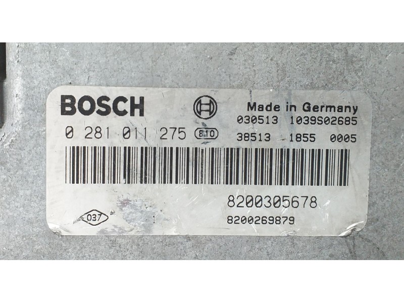 Recambio de centralita motor uce para renault scenic ii authentique referencia OEM IAM 8200305678 72496 R