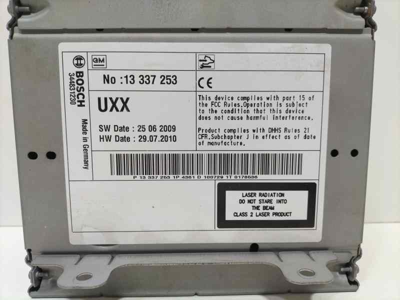 Recambio de sistema audio / radio cd para opel insignia sports tourer cosmo referencia OEM IAM 13337253 85316 