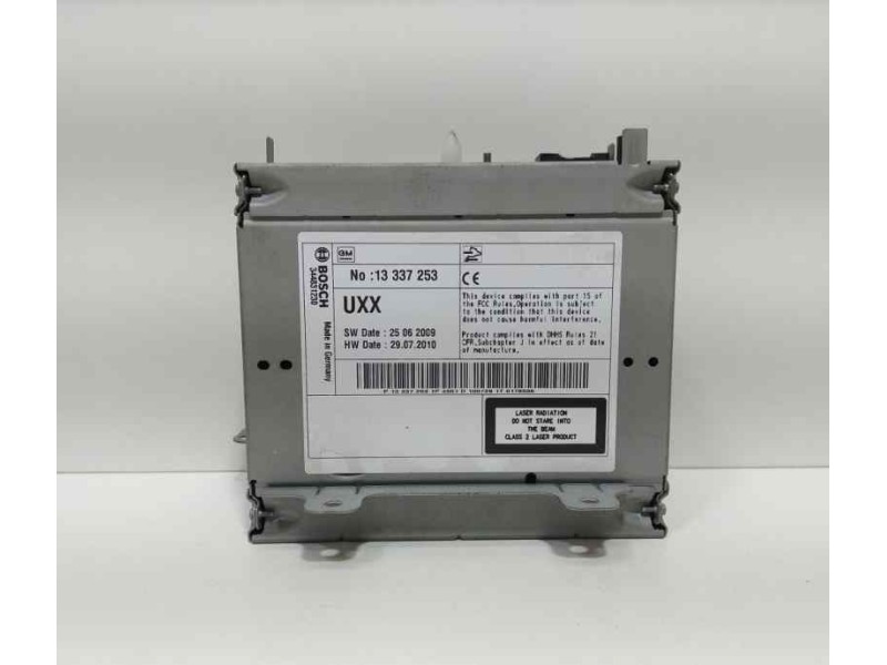 Recambio de sistema audio / radio cd para opel insignia sports tourer cosmo referencia OEM IAM 13337253 85316 