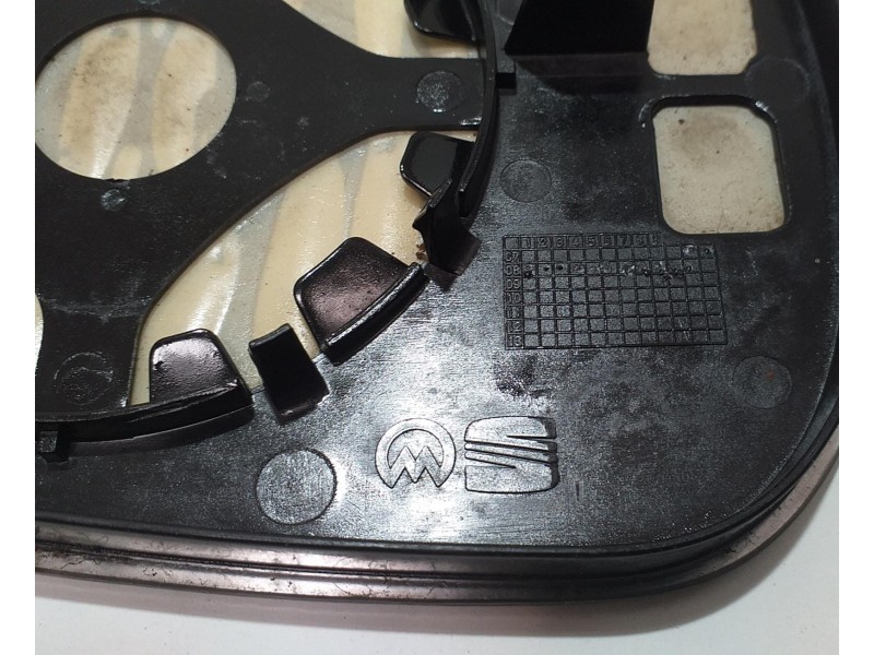 Recambio de cristal retrovisor derecho para seat ibiza (6j5) reference referencia OEM IAM 212834352 52034 