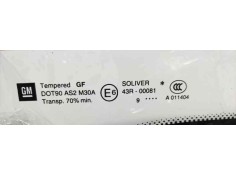 Recambio de luna custodia trasera derecha para opel insignia sports tourer cosmo referencia OEM IAM 13237825 85321  2