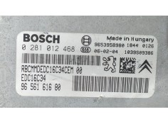 Recambio de centralita motor uce para citroën xsara picasso 1.6 hdi 90 lx plus referencia OEM IAM 9656161680 72539 R 2