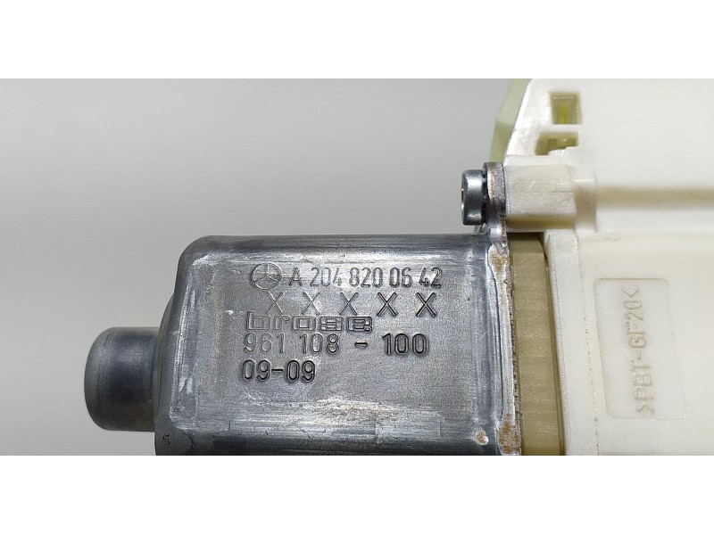 Recambio de motor elevalunas trasero derecho para mercedes-benz clase c (w204) berlina c 350 cdi (204.022) referencia OEM IAM A2