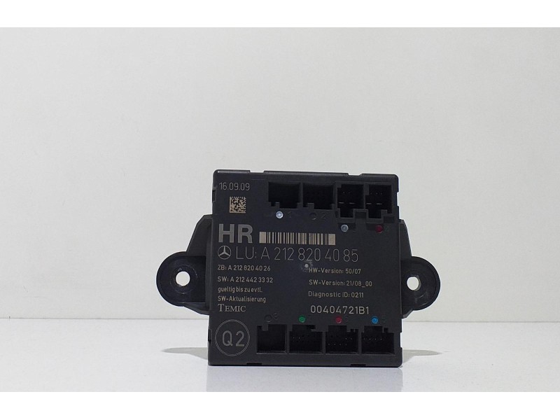 Recambio de modulo electronico para mercedes-benz clase c (w204) berlina c 350 cdi (204.022) referencia OEM IAM A2048204085 6403