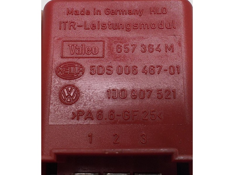 Recambio de resistencia calefaccion para porsche 911 (typ 996) carrera 4 cabrio referencia OEM IAM 1J0907521 52130 