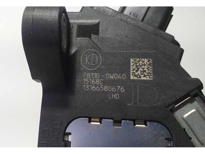 Recambio de potenciometro pedal para toyota auris business referencia OEM IAM 781100W040 72590 R