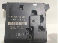Recambio de modulo electronico para mercedes-benz clase cls (w219) 320 cdi (219.322) referencia OEM IAM 2198200226 80007 