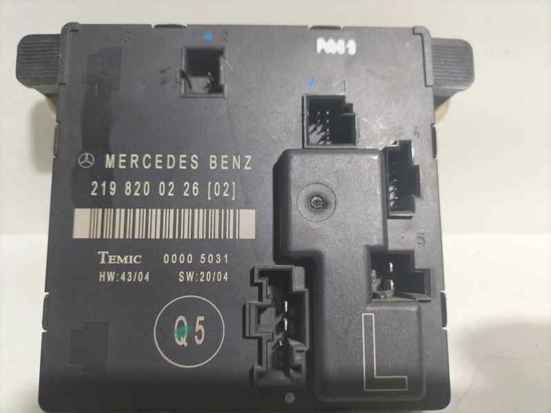 Recambio de modulo electronico para mercedes-benz clase cls (w219) 320 cdi (219.322) referencia OEM IAM 2198200226 80007 