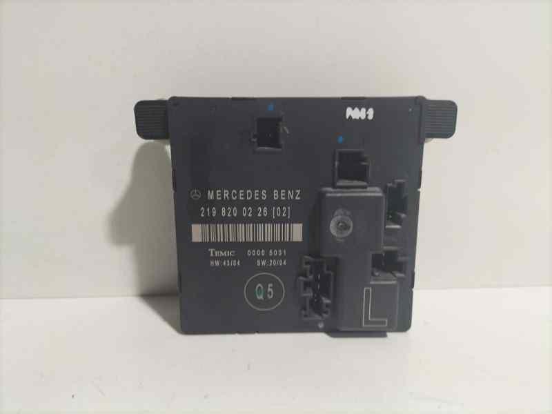 Recambio de modulo electronico para mercedes-benz clase cls (w219) 320 cdi (219.322) referencia OEM IAM 2198200226 80007 