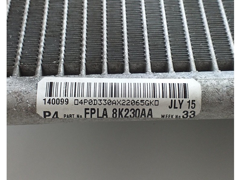 Recambio de radiador agua para land rover range rover sport autobiography hybrid referencia OEM IAM FPLA8K230AA 72617 R