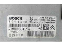 Recambio de centralita motor uce para citroën xsara picasso 1.6 hdi 90 lx plus referencia OEM IAM 9663268380 72726 R 2