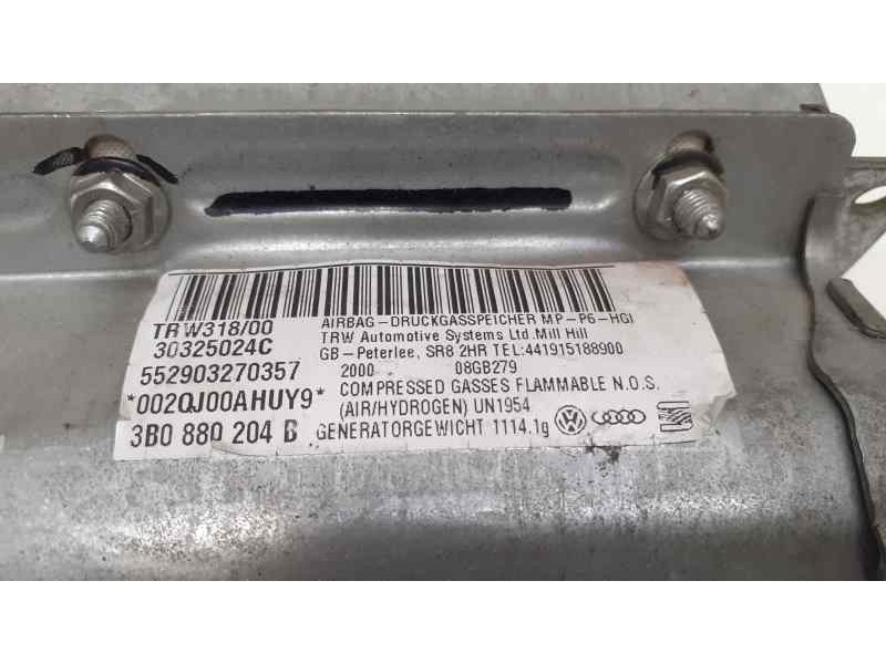 Recambio de airbag delantero derecho para volkswagen passat berlina (3b3) comfortline referencia OEM IAM 3B0880204B 39411  Recambio de airbag delantero derecho para volkswagen passat berlina (3b3) comfortline referencia OEM IAM 3B0880204B 39411