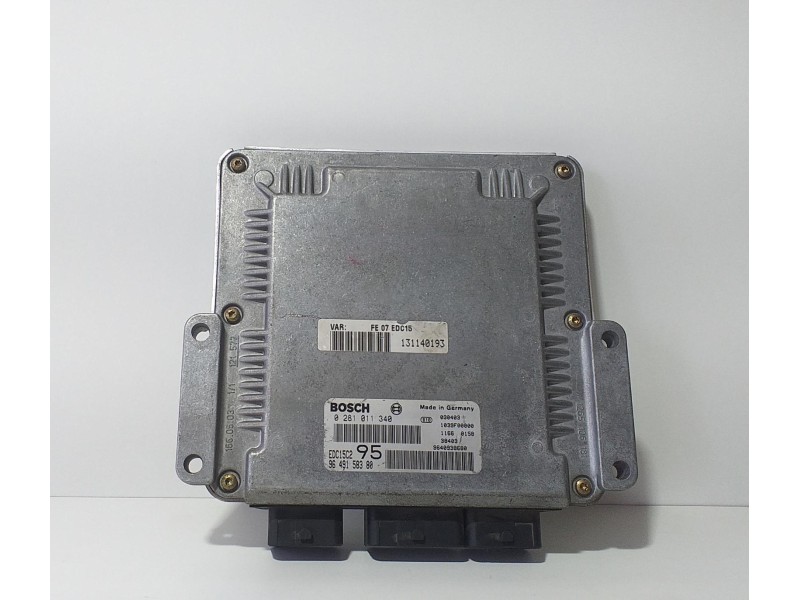 Recambio de centralita motor uce para citroën c5 berlina 2.0 hdi 90 sx/sx automático referencia OEM IAM 9649158380 72762 R