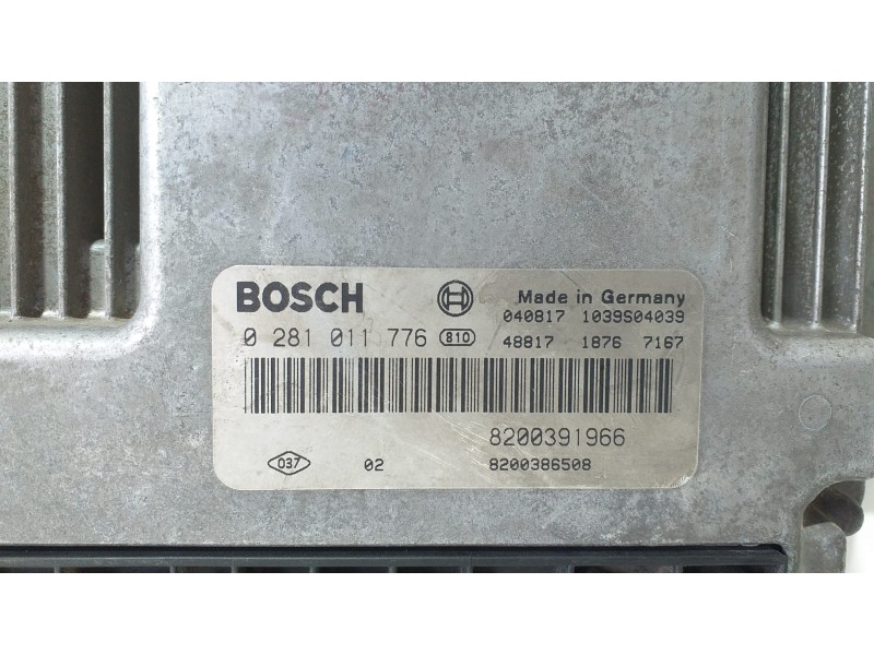 Recambio de centralita motor uce para renault scenic ii grand confort dynamique referencia OEM IAM 8200391966 72799 R