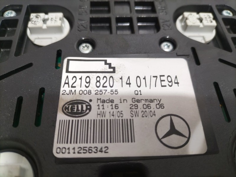 Recambio de luz interior para mercedes-benz clase cls (w219) 320 cdi (219.322) referencia OEM IAM A2198201401 80050 