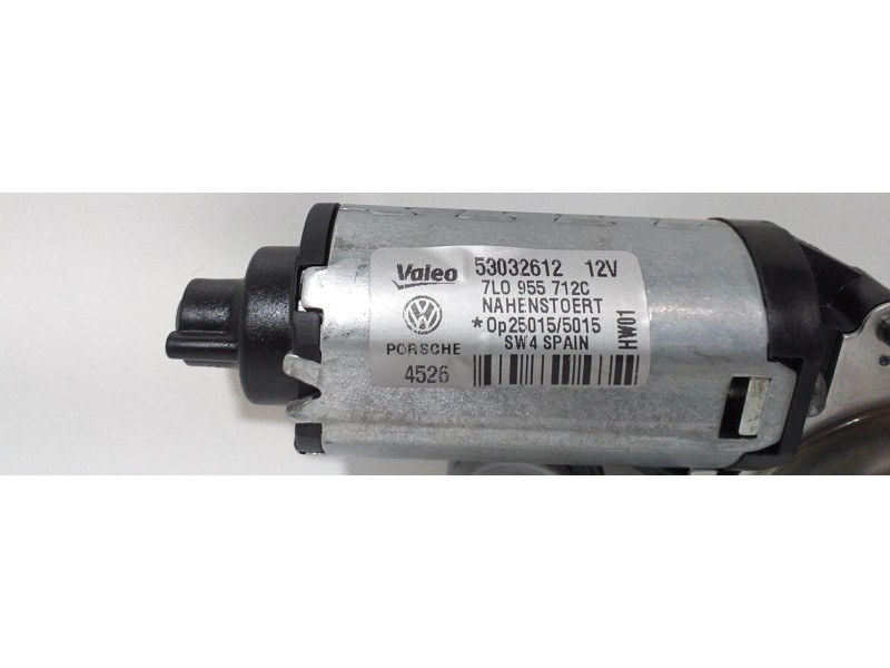 Recambio de motor limpia trasero para volkswagen touareg (7l6) v6 tdi referencia OEM IAM 7L0955712C 64314 