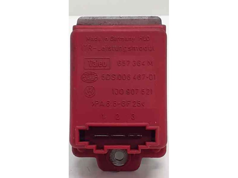 Recambio de resistencia calefaccion para seat toledo (1m2) 1.9 tdi referencia OEM IAM 1J0907521 39468 