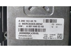 Recambio de centralita motor uce para mercedes-benz clase a (w169) a 150 (169.031) referencia OEM IAM A2661534879 72861 R 2