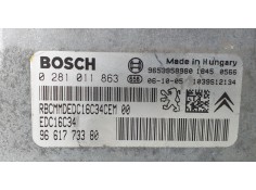 Recambio de centralita motor uce para citroën c4 berlina collection referencia OEM IAM 9661773380 72878 R 2