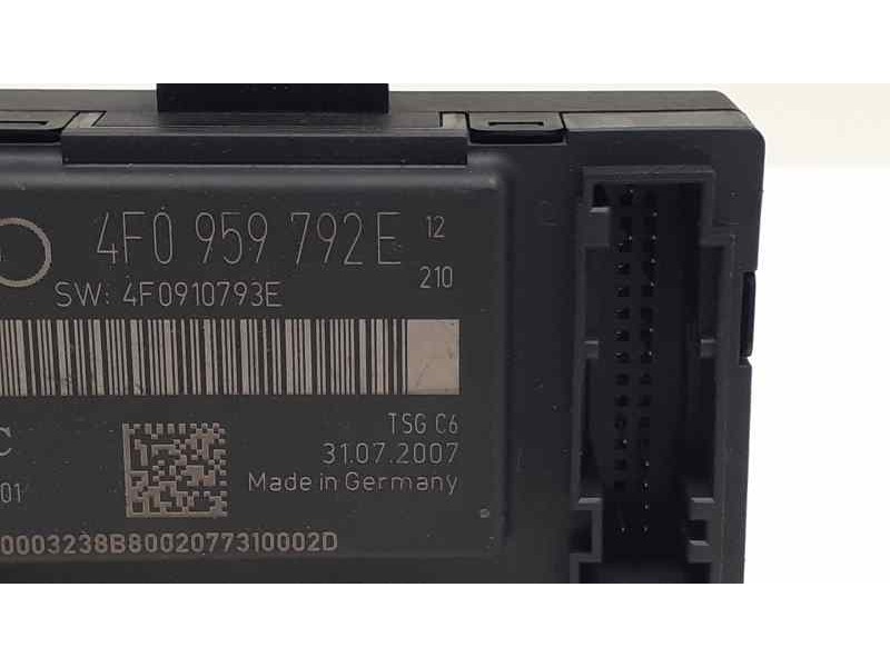 Recambio de modulo electronico para audi a6 avant (4f5) 3.0 tdi quattro referencia OEM IAM 4F0959792E 39496  Recambio de modulo electronico para audi a6 avant (4f5) 3.0 tdi quattro referencia OEM IAM 4F0959792E 39496