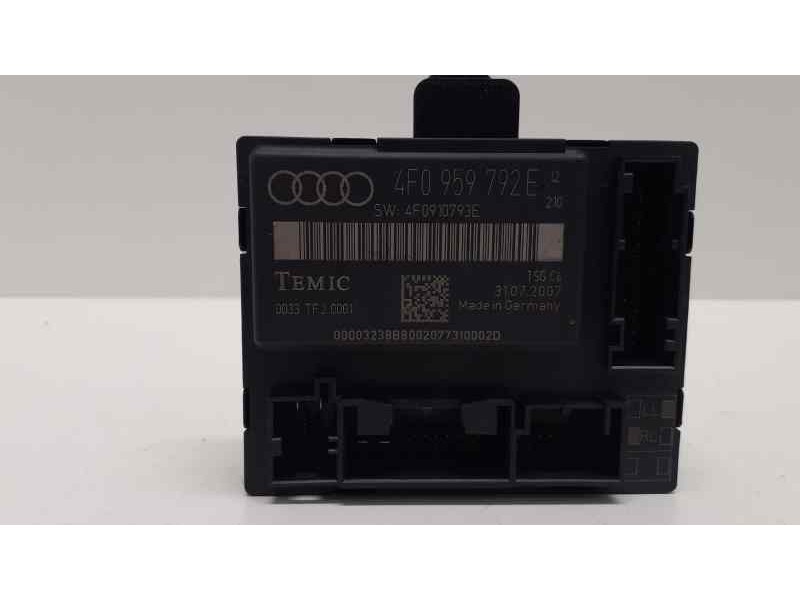 Recambio de modulo electronico para audi a6 avant (4f5) 3.0 tdi quattro referencia OEM IAM 4F0959792E 39496  Recambio de modulo electronico para audi a6 avant (4f5) 3.0 tdi quattro referencia OEM IAM 4F0959792E 39496