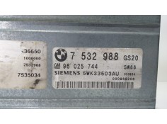 Recambio de centralita cambio automatico para bmw serie 3 berlina (e46) 320d referencia OEM IAM 7532988 72914 R 2