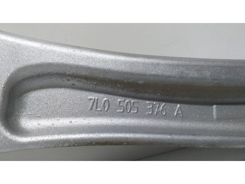 Recambio de brazo suspension superior trasero izquierdo para volkswagen touareg (7l6) v6 tdi referencia OEM IAM 7L0505376A 64438