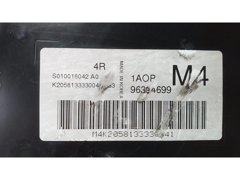 Recambio de centralita motor uce para chevrolet nubira berlina se referencia OEM IAM 96394699 72965 R