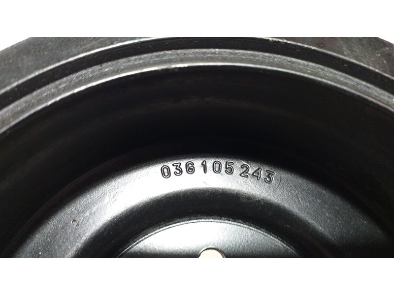 Recambio de polea cigueñal para volkswagen new beetle cabriolet (1y7) 1.9 tdi referencia OEM IAM 03G105243 64510 