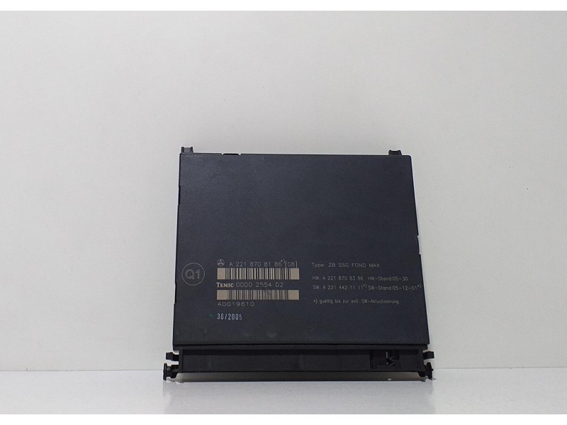 Recambio de modulo electronico para mercedes-benz clase s (w221) berlina 350 (221.056) referencia OEM IAM A2218708186 64532 