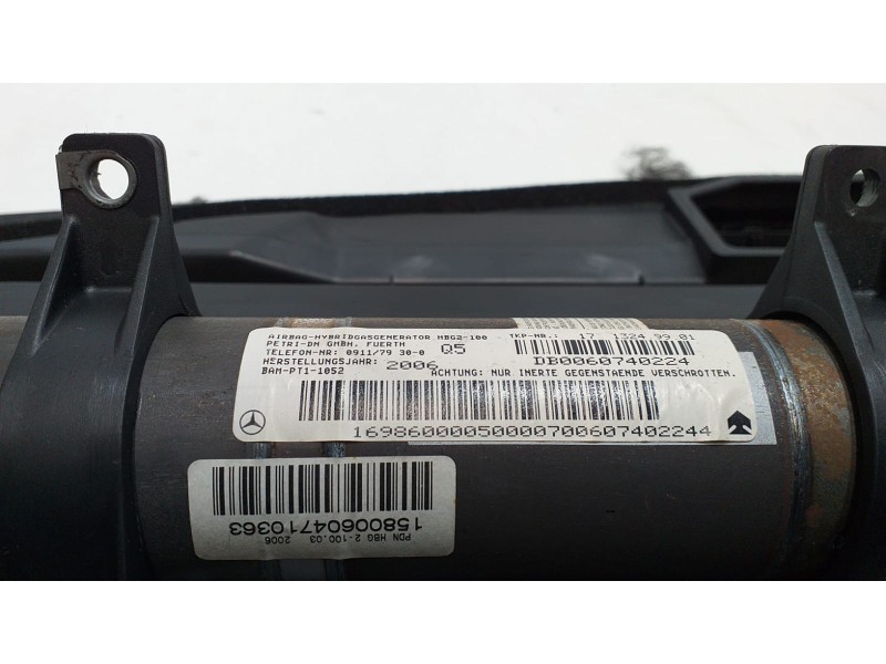 Recambio de salpicadero para mercedes-benz clase a (w169) 2.0 cdi cat referencia OEM IAM A16968007 73036 R
