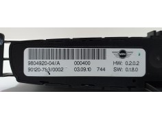 Recambio de interruptor para mini countryman (r60) cooper referencia OEM IAM 9804920 52618  2