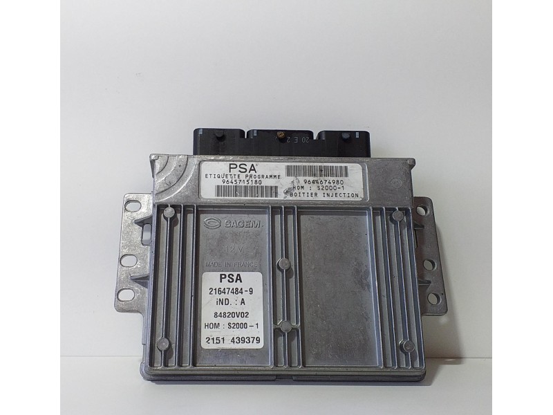 Recambio de centralita motor uce para citroën c5 berlina 1.8 16v vivace referencia OEM IAM 9644674980 73088 R