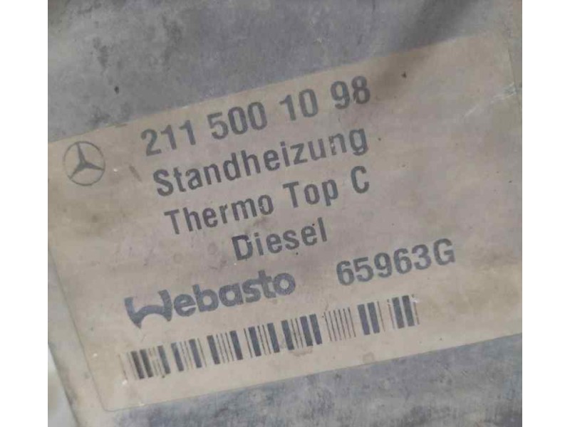 Recambio de calefaccion entera normal para mercedes-benz clase e (w211) berlina e 320 cdi (211.026) referencia OEM IAM 211500109