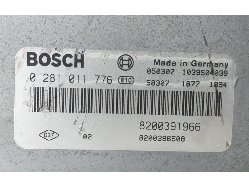 Recambio de centralita motor uce para renault scenic ii authentique referencia OEM IAM 8200391966 73145 R