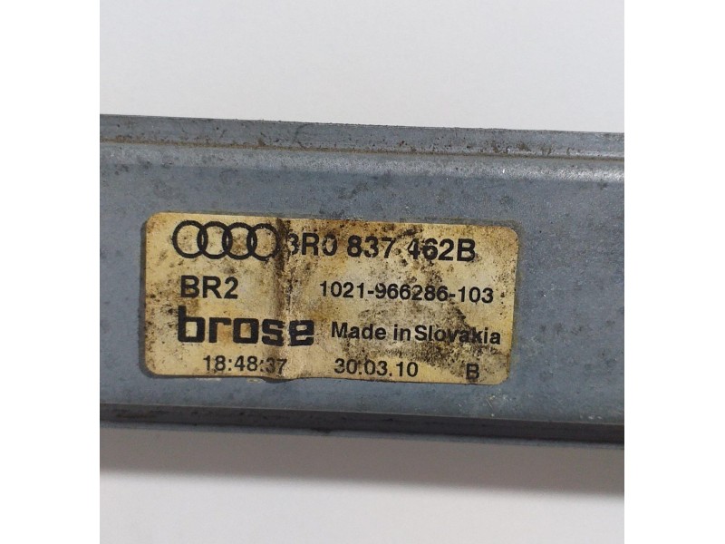 Recambio de elevalunas delantero derecho para audi q5 (8r) 2.0 tdi (125kw) referencia OEM IAM 8R0837462B 64619 