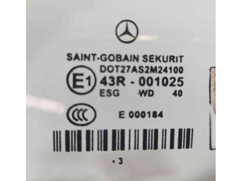 Recambio de luna delantera derecha para mercedes-benz clase e (w211) berlina e 270 cdi (211.016) referencia OEM IAM 2117250210 8
