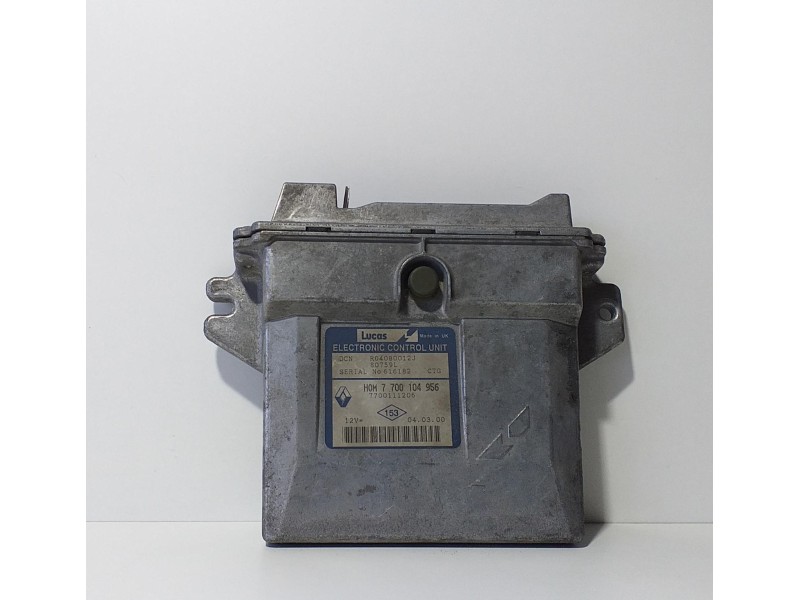 Recambio de centralita motor uce para renault clio ii fase i (b/cbo) 1.9 d referencia OEM IAM 7700104956 73191 R