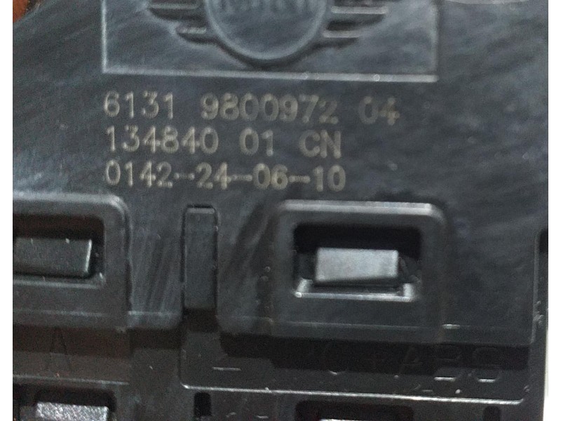 Recambio de mando elevalunas trasero derecho para mini countryman (r60) cooper referencia OEM IAM 61319800972 52707 