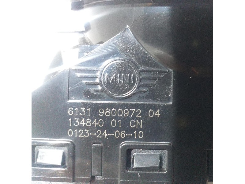 Recambio de mando elevalunas trasero izquierdo para mini countryman (r60) cooper referencia OEM IAM 61319800972 52708 