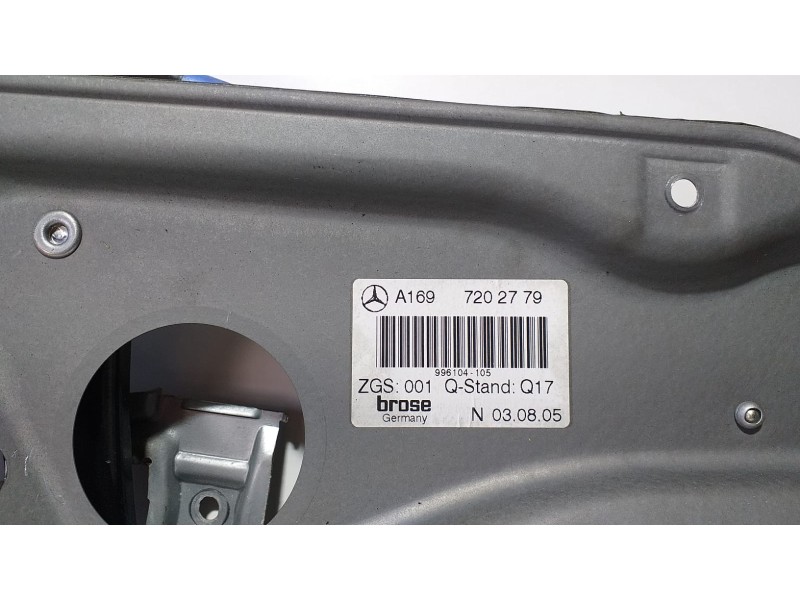 Recambio de elevalunas delantero izquierdo para mercedes-benz clase b (w245) 200 cdi (245.208) referencia OEM IAM A1697202779 73