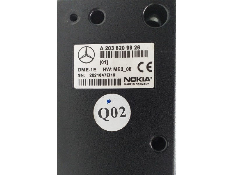 Recambio de modulo electronico para mercedes-benz clase s (w220) berlina 3.2 v6 18v cat referencia OEM IAM A2038209926 52852 