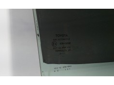 Recambio de luna trasera derecha para toyota auris luna+ referencia OEM IAM 1NDTV 73330 R 2