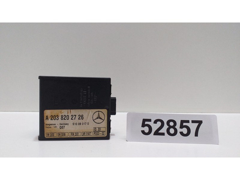 Recambio de modulo electronico para mercedes-benz clase s (w220) berlina 3.2 v6 18v cat referencia OEM IAM A2038202726 52857 